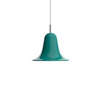 Lámpara colgante Pantop de VERPAN, azul verdoso oscuro, Ø 23 cm