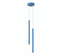 Lámpara colgante Pastelo 2 azul