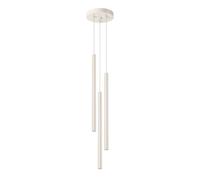Lámpara colgante Pastelo 3P beige