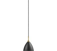 Lámpara Colgante Pequeño Bestlite BL9S, Negro/ Latón.