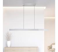 Lámpara colgante PURE LED Moto-Rise, plata, aluminio CCT