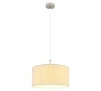 Lámpara colgante redonda Deleon (60 W, Ø x Al: 40 x 120 cm, Marrón, E27)