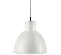 Lámpara colgante redonda Pop (60 W, Ø x Al: 21,5 x 23 cm, Blanco, E27)