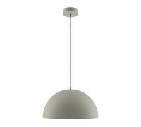 Lámpara Colgante Redondo Metal E27 Ø 35cm H: Máximo 3,2m Variable Asamblea Gris