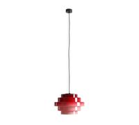 Lámpara colgante retro con tulipa de colores Hive Baya 36