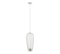 Lámpara Colgante Salón GU10 Gris Seda Metal B: 27 CM Alambre Pendelleuchte