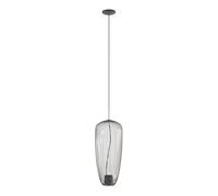 Lámpara Colgante Salón GU10 Umbra Gris Metal B: 27 CM Alambre Pendelleuchte