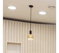 Lámpara colgante SEGULA Alix Wave, E27, suspensión 200 cm
