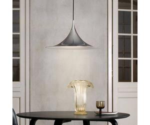 Lámpara colgante Semi de Gubi, Ø 47 cm, antracita