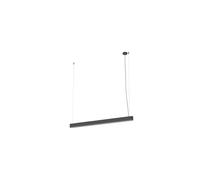 Nowodvorski Lighting Lámpara colgante Soft grafito 125 cm