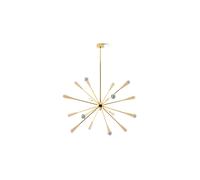 Lámpara Colgante Sputnik 16 Oro/Marfil