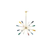 Lámpara Colgante Sputnik 16 Oro/Multi