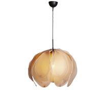 Lámpara Colgante Tela Metal E27 80 CM Ancho H: Máx. 120 CM Natural Blanco