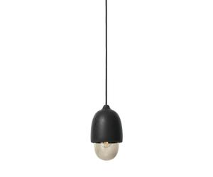 Lámpara Colgante Terho Pequeño de Madera de Negro Negro