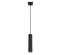 Lámpara colgante tubo Karbon Negro 1