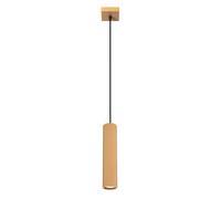 Lámpara colgante tubo Karbon Oro 1