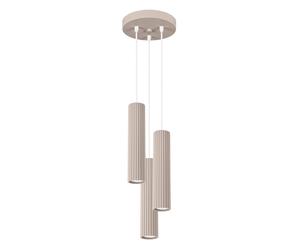 Lámpara colgante tubo Karbon Topo 3P