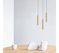 Lámpara colgante UMAGE Chimes Cluster 3, roble claro EC:EPREL:843861