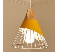 Lámpara Colgante Vintage Creativa, lámpara Colgante Europea de un Solo Cabezal, diseño de Moda, lámpara Colgante Estilo Amen, lámpara Colgante con Cable Ajustable para Cocina, Isla, Sala de Estar