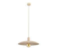 Lámpara Colgante Vintage E27 Gris Arena Redondo Ø41cm Desván Pendelleuchte