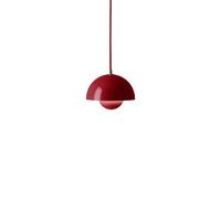 Lámpara Colgante VP10 Flowerpot Rojo Bermellón