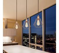 Westinghouse Lámpara de Techo Colgante de 1 Luz E27, Cobre satinado, 154 cm