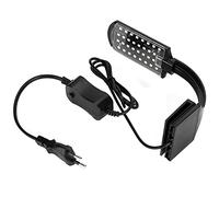 Lámpara con clip para acuario, luces LED para peceras, luz LED para peceras, diseñada para peceras pequeñas, que no afecta salud de los peces