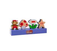 Paladone Lámpara con los Iconos de Super Mario Bros, Figura Decorativa Iluminada