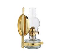 Lámpara de Aceite de Pared con Espejo de Vidrio Lámpara de Aceite - Retro Nostalgia Keroseno Luces de Aceite for la Cocina Uso en Interiores