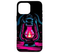Lámpara de Aceite Retro Look Anticuado Carcasa para iPhone 16 Pro MAX