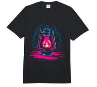 Lámpara de Aceite Retro Look Anticuado Comfort Colors Adult Heavyweight T-Shirt
