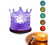 Lámpara De Agua Celestial, Lámpara De Aurora Boreal, Luces Para Dormitorio, Luz De Noche Estrellada, Lámpara De Cristal De 16 Colores, Luz Nocturna LED Con Control Remoto (B-Rechargeable model)