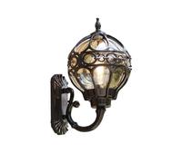Lámpara de Aluminio con Soporte para Cuerpo, Luces antioxidantes, IP65, Resistente al Agua, para Paredes, Farol, Paneles de Vidrio Transparente, Aplique de Pared para Patio, jardín, balcón, luz d