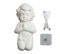 Lámpara de ángel genérica | Iluminación de ambiente de pared adhesiva linda, lámpara de noche ángel LED - para habitación de niño y adulto dormitorio apartamento casa de campo