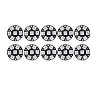 Lámpara de anillo LED, 7 bits WS2812 5050 RGB RGB a todo color integrado con controladores integrados, luz de color incorporada