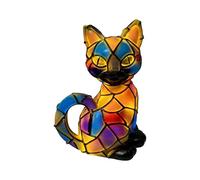 Lámpara De Animales - Lámpara De Gato, Escultura De Resina Hecha A Mano, Estatua Decoraciones De Halloween | Para Oficina, Apartamento, Sala De Estar, Mesita De Noche, Dormitorio, Guardería, Bar, Dorm