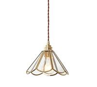 Lámpara de araña ajustable de 1 lámpara con base E27, lámpara colgante de vidrio de metal de estilo industrial retro, pantalla colgante de vidrio, accesorios de iluminación para decoración de cabecera