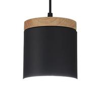 Lámpara de araña de Estilo Industrial nórdico, Base E27, lámpara Colgante de un Solo Cabezal, Pantalla de Metal con Personalidad Creativa, iluminación Decorativa para Sala de Estar, Comedor y Pas