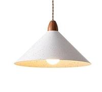 Lámpara de araña de Metal Sencilla y Creativa con Forma de Sombrero, Estilo Minimalista japonés, lámpara Colgante de un Solo Cabezal con Base E27, Altura Ajustable para Cocina, Isla, Comedor, do