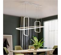 Lámpara de araña de moda Lámpara de araña moderna LED Luces colgantes LED modernas Compatible con comedor Sala de estar Tienda Lámpara colgante colgante LED Accesorio Lámparas ajustables Beauty Comes