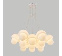 Lámpara De Araña De Setas Creativa Led,Luz De Viento Crema Moderna De 7 Cabezas,Lámpara De Techo Para Habitación Infantil Simple,Luces De Iluminación Principales Atmosféricas Para Sala De Estar/13