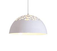 Lámpara de araña elegante danesa de una sola cabeza, luces colgantes creativas, lámpara de suspensión LED de granja, lámpara de techo elegante blanca, accesorio de iluminación para restaurante, bar,