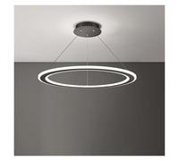 Lámpara de araña LED de Anillo Moderna, de Lujo, Minimalista, para Dormitorio, Comedor, Sala de Estar, lámpara de araña Minimalista de acrílico para Interiores del hogar.