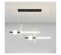 Lámpara de araña LED nórdica para mesa de comedor, dormitorio, hotel, café, restaurante, sala de estudio, vestíbulo, sala de estar, oficina, lámparas interiores para el hogar, luz colgante (regulable