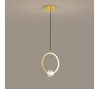 Lámpara de araña, luces colgantes de diseño nórdico, lámparas ajustables en altura de cobre, lámpara de araña con base LED, creatividad, lujo, adecuada para balcón, sala de té, lámpara colgante LWX