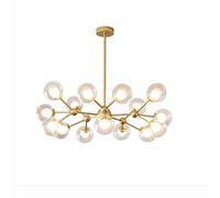 Lámpara de araña Moderna de 15 Luces con Brazos Ajustables Dorados, lámpara Colgante de Mediados de Siglo, lámpara de Techo Industrial Vintage para Sala de Estar, Dorada. Es Muy Amable de su