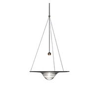 Lámpara de araña Moderna de Cristal con halo y Ondas de Gotas de Agua, iluminación de atrios, Bares y restaurantes temáticos. Iluminación Retro Que CREA un Ambiente único.