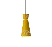 Lámpara de araña Moderna de lámpara de araña, Estilo Minimalista nórdico de Hierro de una Cabeza pequeña, lámpara Colgante de Techo, Tono de lámpara de Metal, Accesorio de iluminación para la