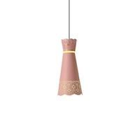 Lámpara de araña Moderna de lámpara de araña, Estilo Minimalista nórdico de Hierro de una Cabeza pequeña, lámpara Colgante de Techo, Tono de lámpara de Metal, Accesorio de iluminación para la