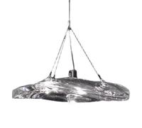 Lámpara de Araña Moderna, Lámpara de Araña Led Moderna de Cristal, Lámpara de Araña de Arte Irregular para Restaurante, Dormitorio, Bar, Escalera de Caracol (Luz Cálida), Luminarias de Mesita de Noche